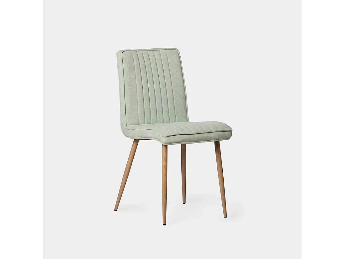 Silla de comedor de Tela Menta 86 x 44- Mika