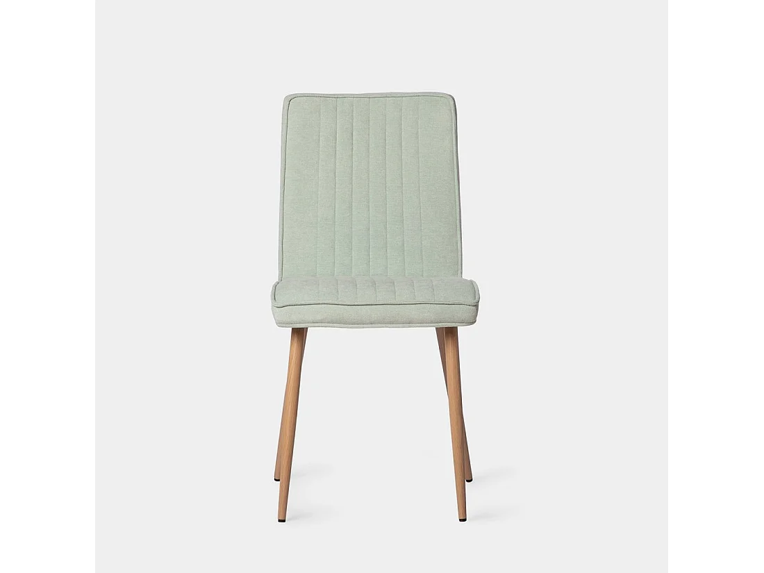 Silla de comedor de Tela Menta 86 x 44- Mika