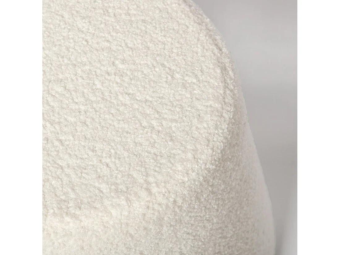 Puf de Borreguito Blanco 36 x 42- Biko