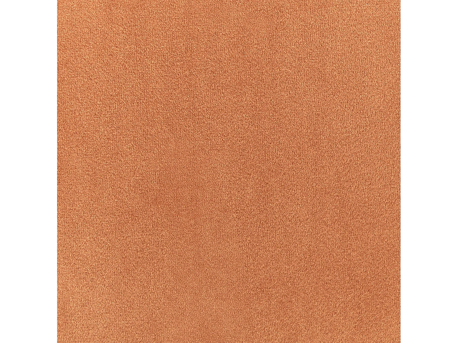 Barhocker 2er Set Samtstoff orange ohne Lehne mit Fußstützen Retro Design Morton