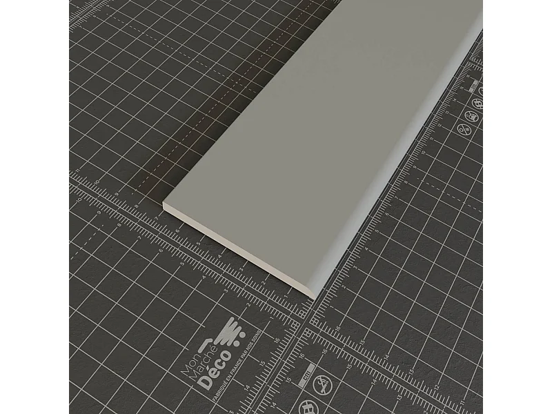 Champlat PVC Cellulaire 70 mm - Longueur 1 m - Gris