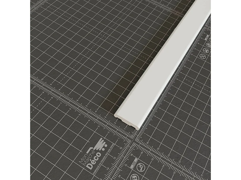 Champlat PVC Cellulaire 25 mm - Longueur 1 m - Blanc