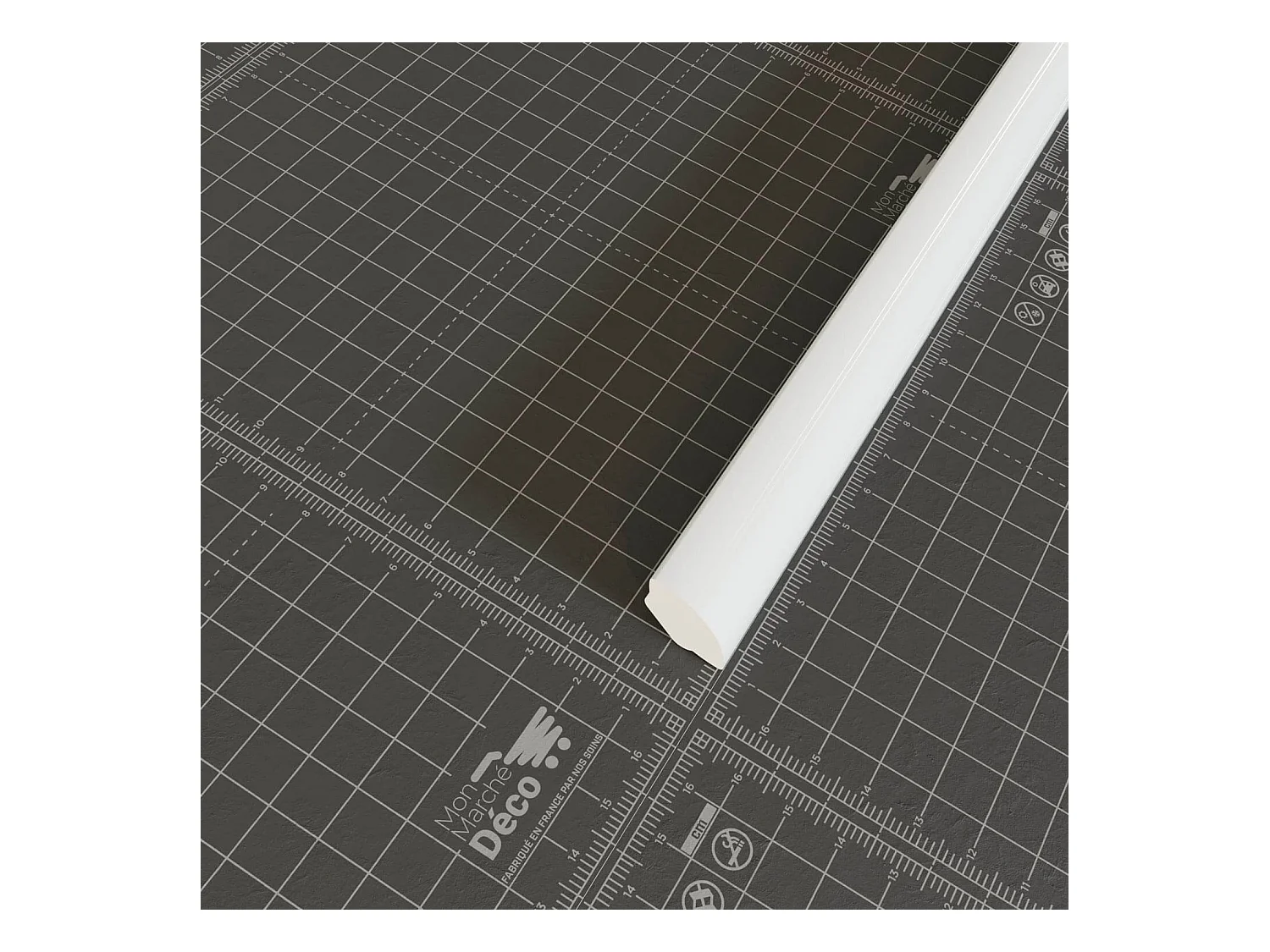 Quart de Rond PVC Cellulaire - Longueur 1 m - Blanc