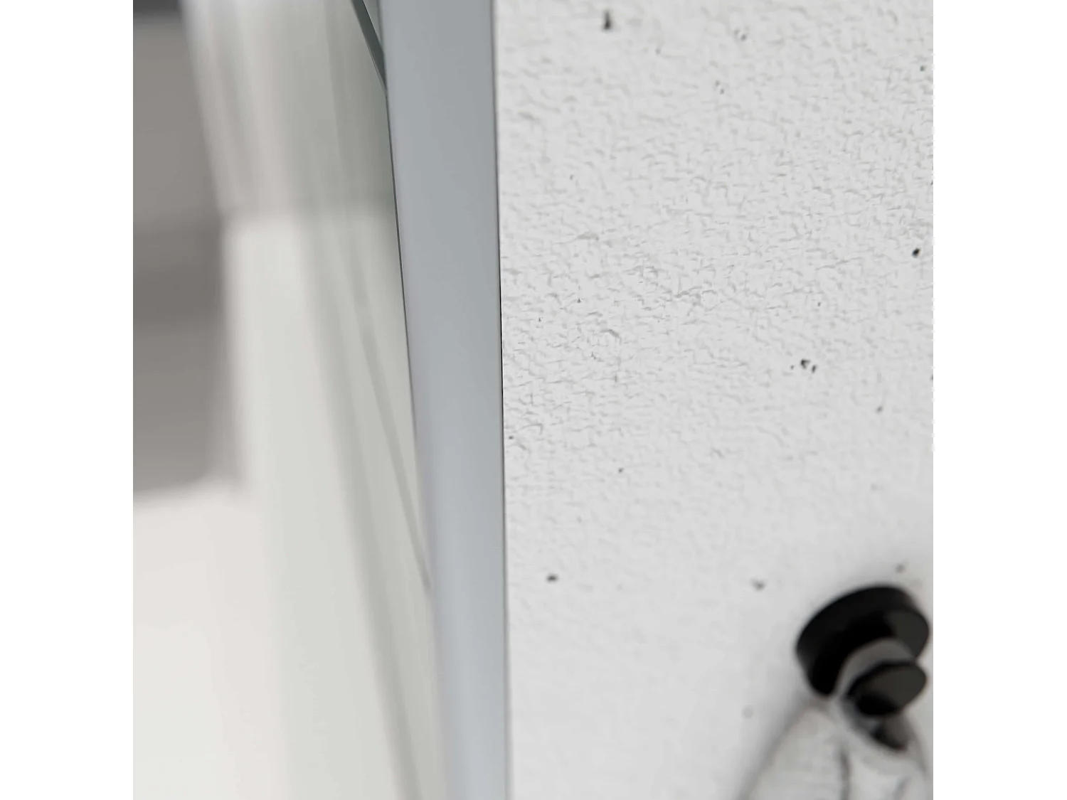 Quart de Rond PVC Cellulaire - Longueur 1 m - Gris