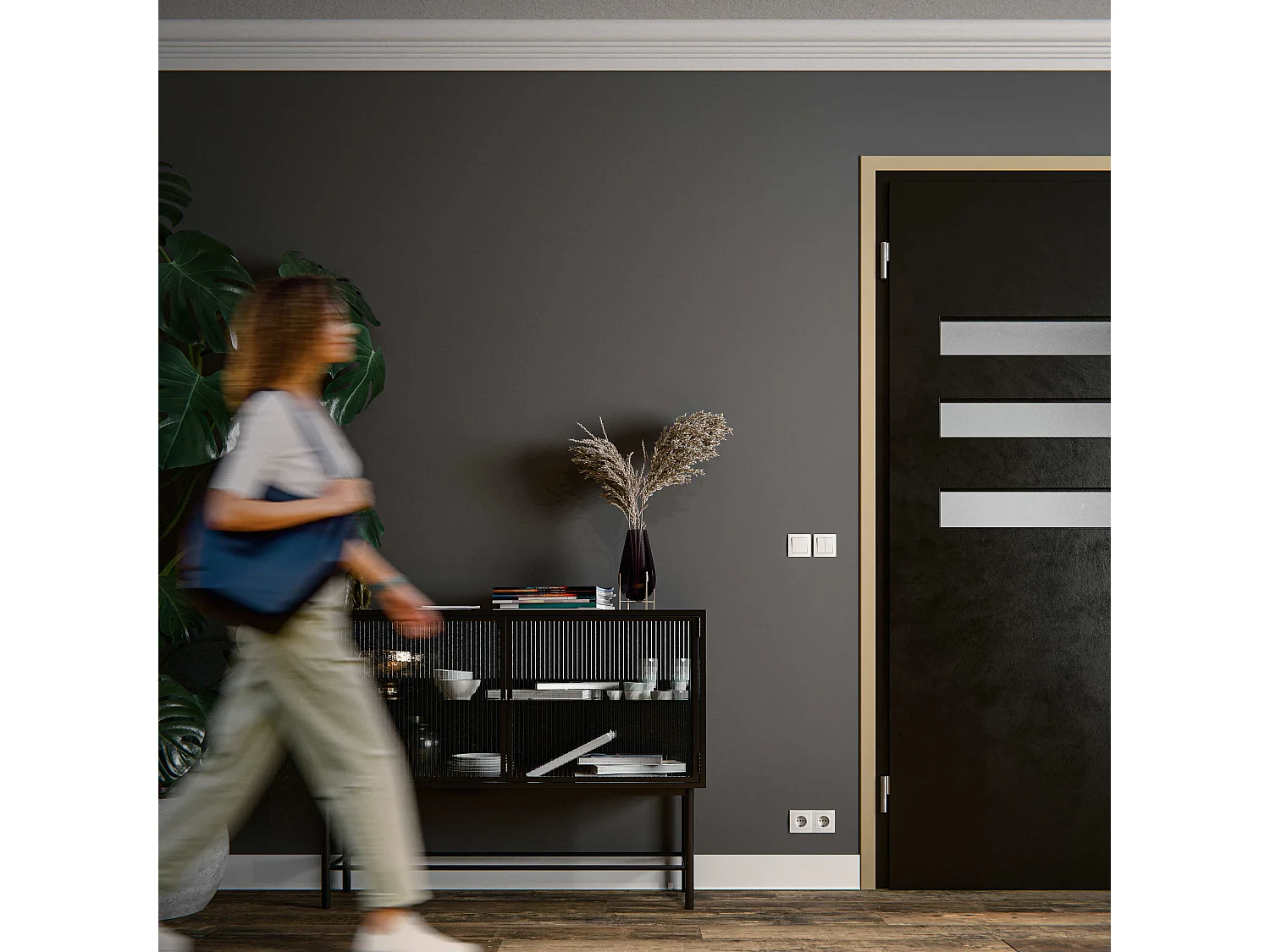 Champlat PVC Cellulaire 45 mm - Longueur 1 m - Sable