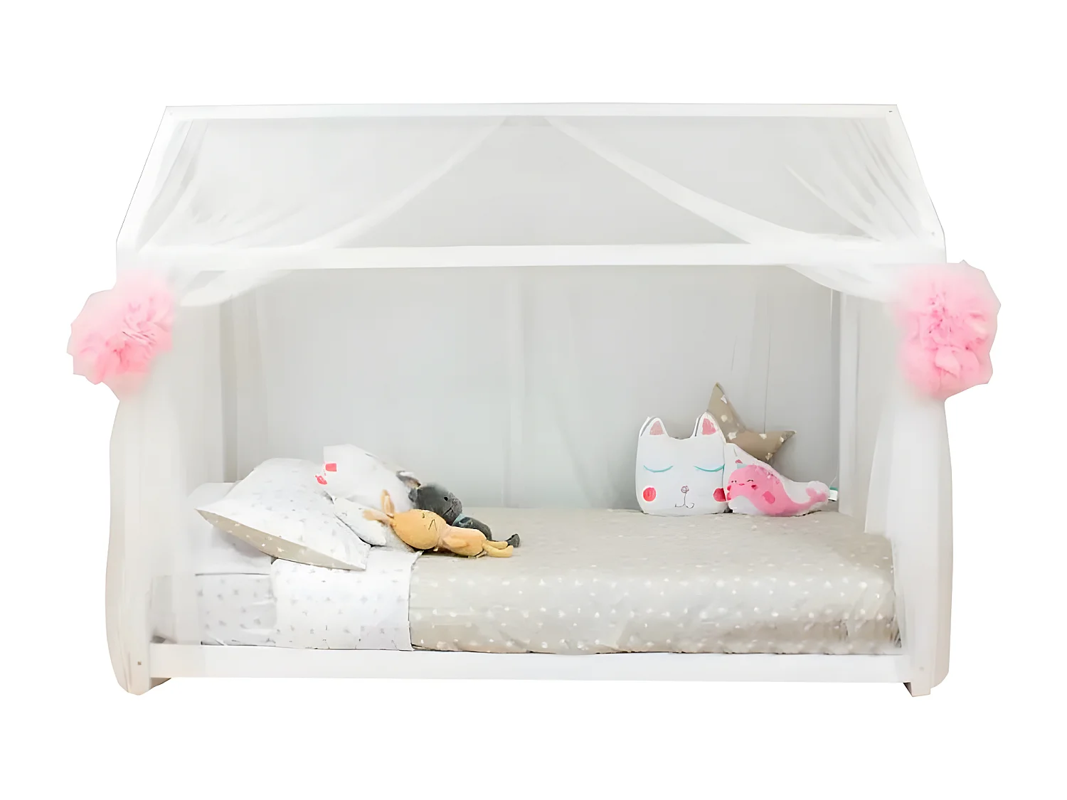 Dosel para Swayer y Montessori tul blanco 200x167cm