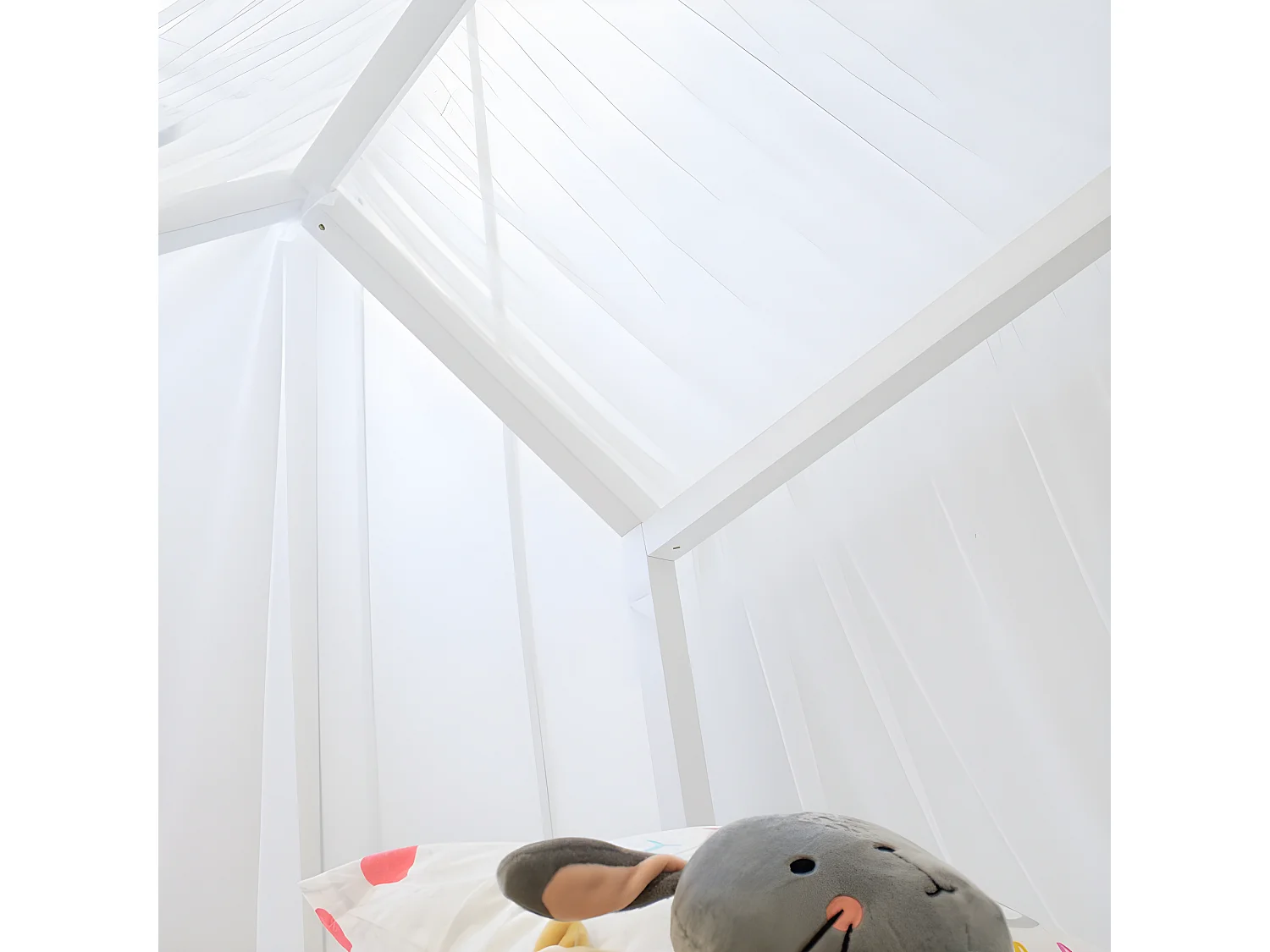 Dosel para Swayer y Montessori tul blanco 200x167cm