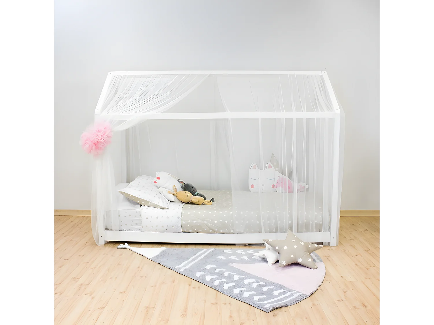 Dosel para Swayer y Montessori tul blanco 200x167cm