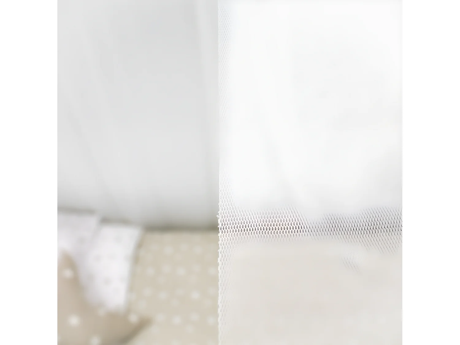 Dosel para Swayer y Montessori tul blanco 200x167cm