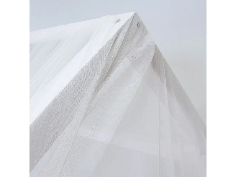 Ciel de lit pour Swayer et Montessori tulle blanc 200x167cm