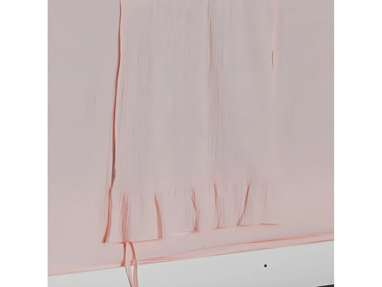 Cobertura de beliche Montessori em algodão rosa 90x196cm