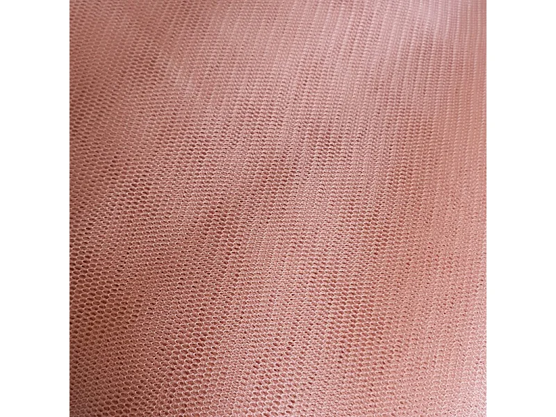 Hemel voor Sawyer en Montessori van oudroze tule 200x167cm