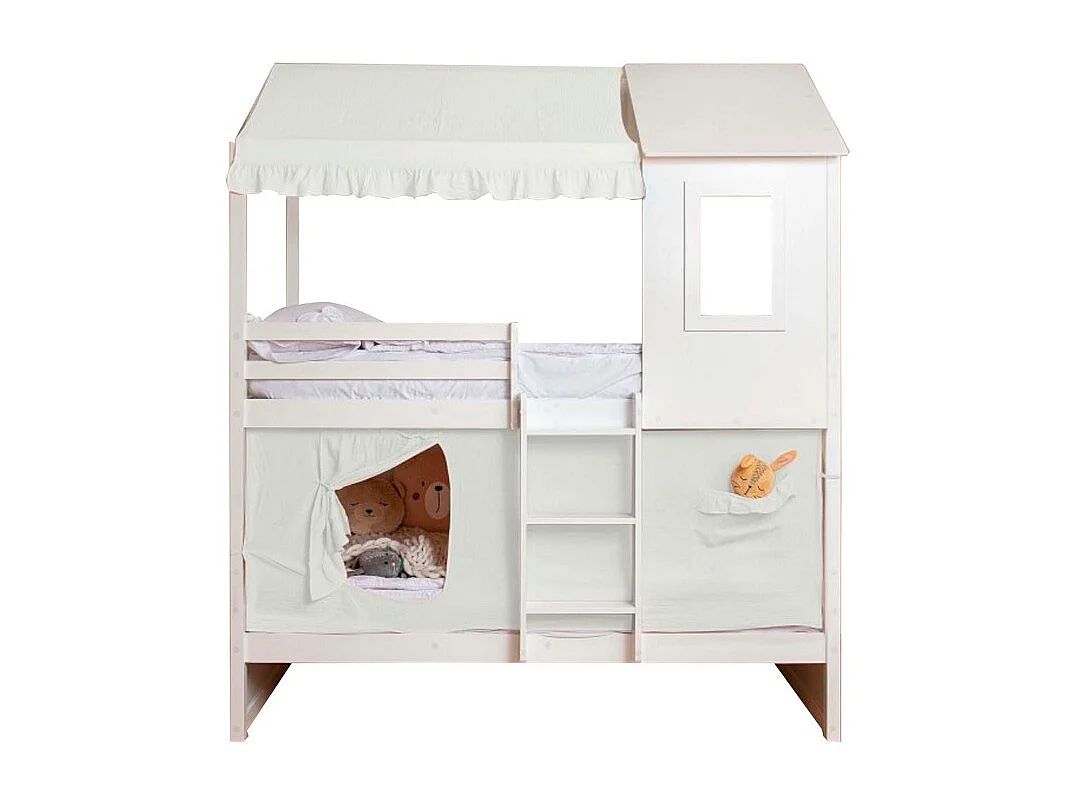 Betthimmel für Etagenbett Casita 105 Baumwolle 70x189/164x133cm