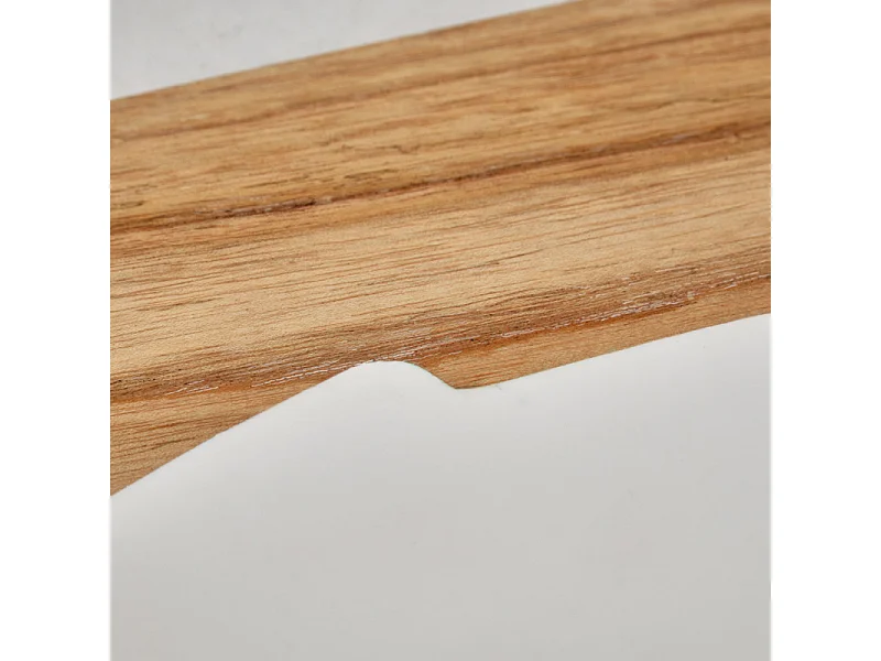 Plateau de présentation apéro 31 cm en résine et bois de teck - JEMMA