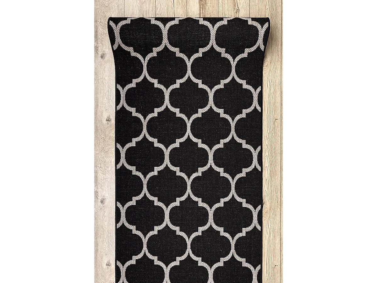 Alfombra de pasillo SIZAL FLOORLUX modelo 20608 Espaldera marroquí ne 80x340 cm