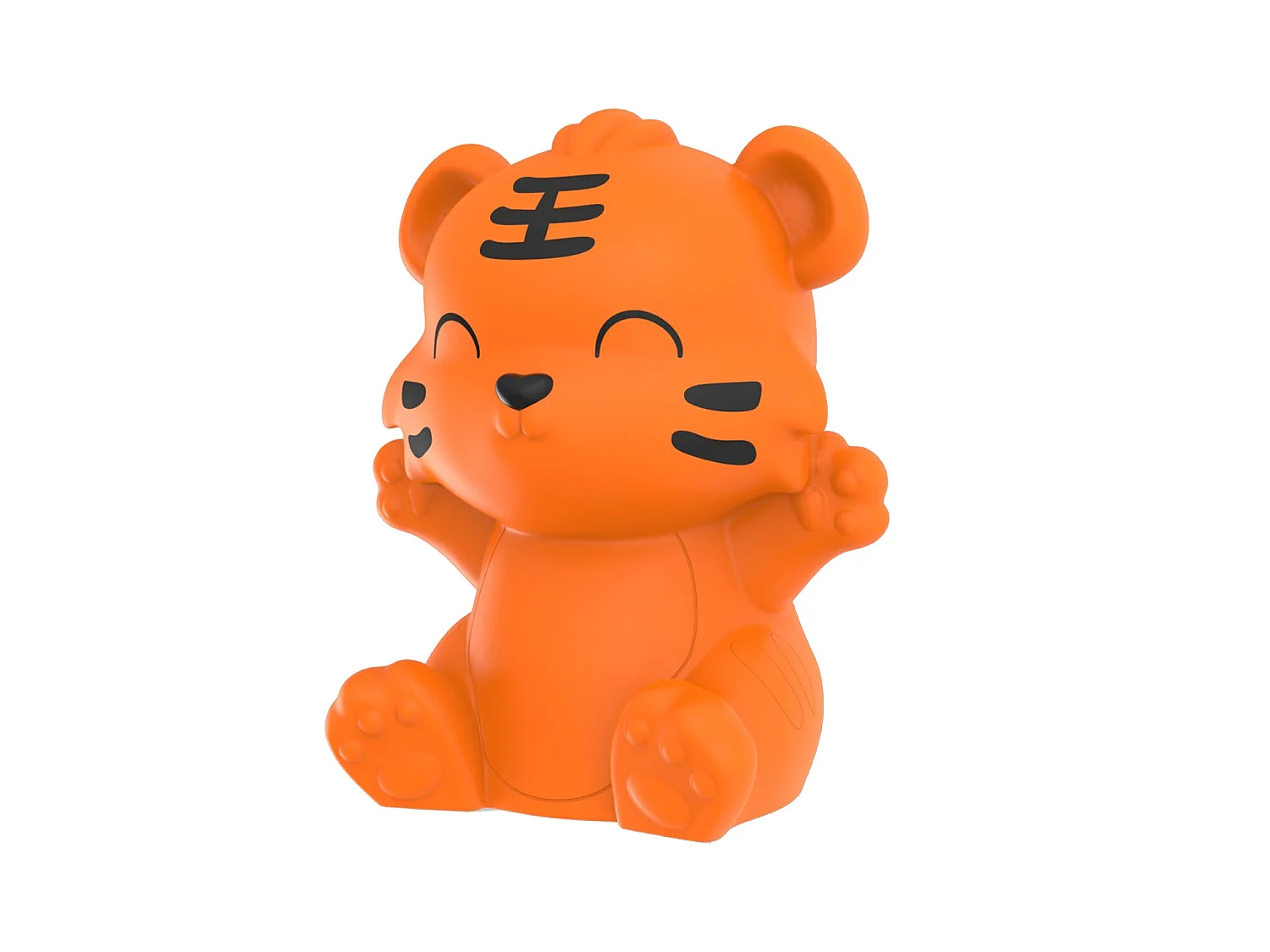 Veilleuse petit tigre à défilement de couleurs 9 cm
