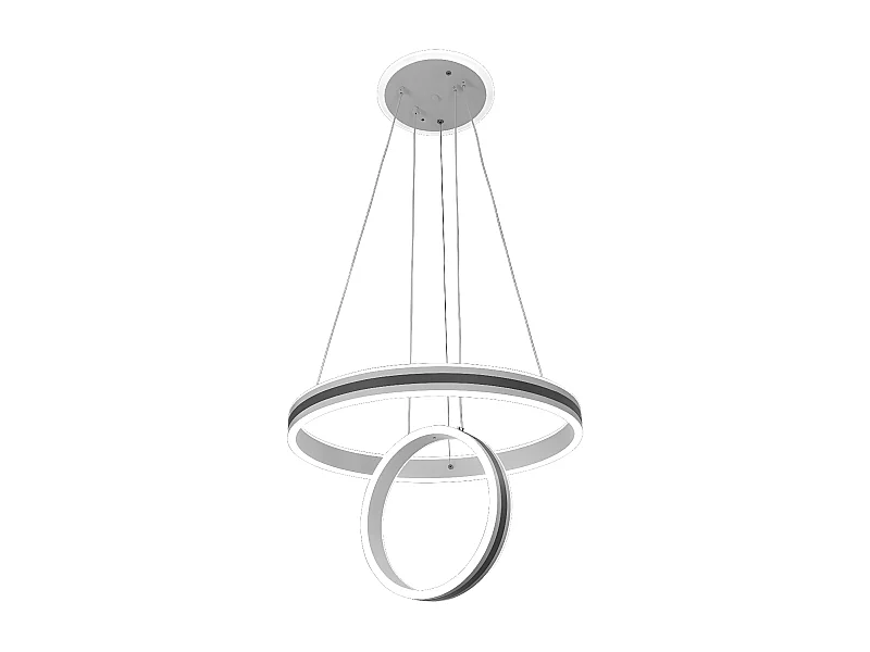 Lampara Modelo Alpes Gris Led Dimable Con Mando A Distancia