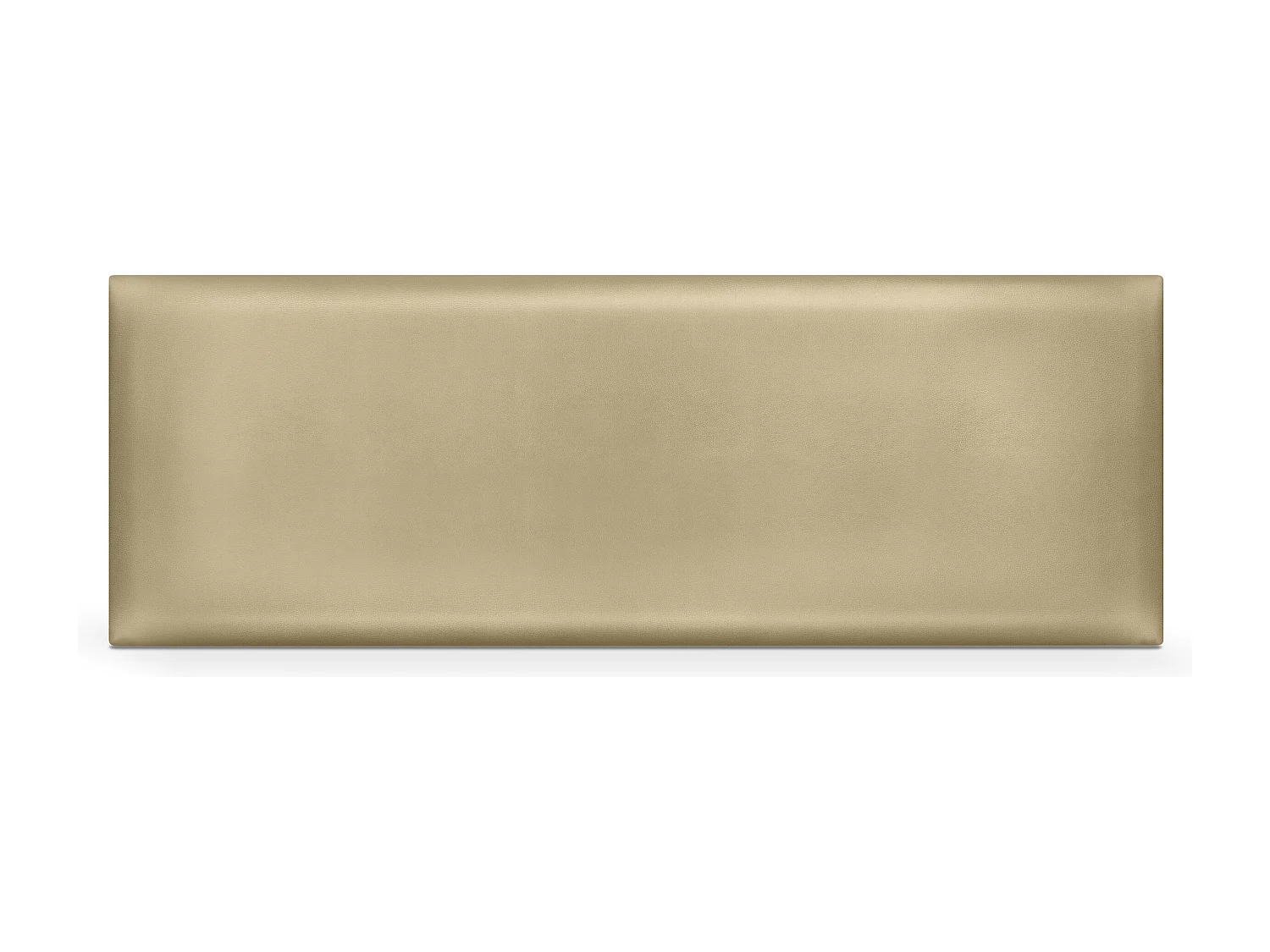 DHOME Testiera in de Similpelle Liscia 135x50cm Letti 120/135 - Champagne