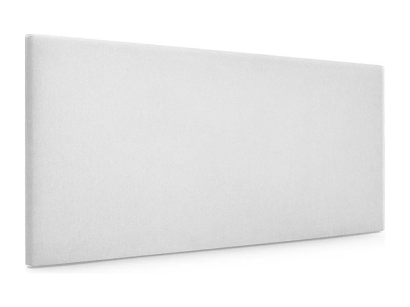 DHOME Hoofdeinde 95x50cm gladde aqualine stof bedden 90 - Wit