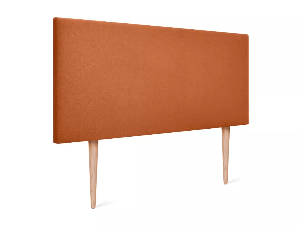 Kauf Unique DHOME Stoff-Kopfteil Aqualine Glatt 95x105cm Mit Beinen Betten 90 - Orange