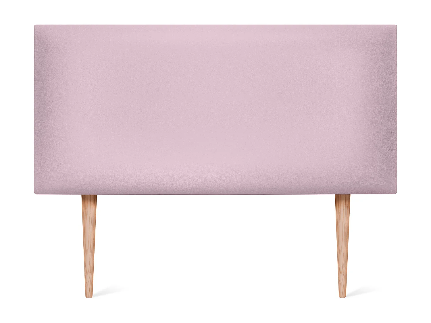DHOME Tête de lit simili cuir lisse 95x105cm avec pieds Lits 90 - Rose