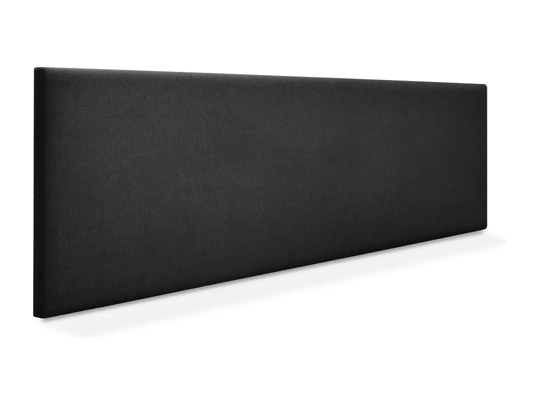 Kauf Unique DHOME Stoff-Kopfteil Aqualine Glatt 150x50cm Betten 150 - Schwarz