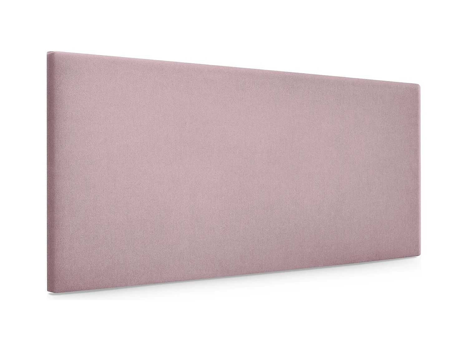 DHOME Stoff-Kopfteil Aqualine Glatt 160x50cm Betten 150/160 - Lachs