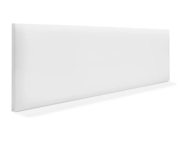 DHOME Tête de lit simili cuir lisse 160x50cm Lits 150/160 - Blanc