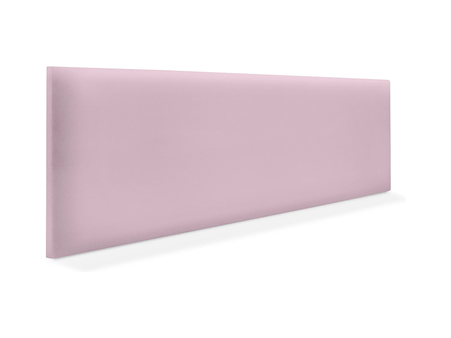 DHOME Tête de lit simili cuir lisse 145x50cm Lits 135/140 - Rose