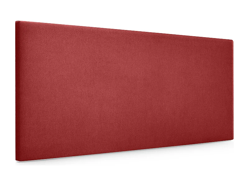 DHOME Stoff-Kopfteil Aqualine Glatt 90x50cm Betten 80/90 - Rot