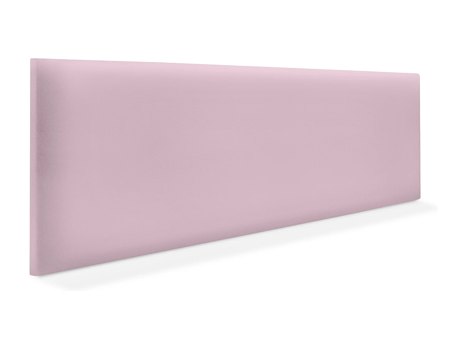 DHOME Tête de lit simili cuir lisse 160x50cm Lits 150/160 - Rose
