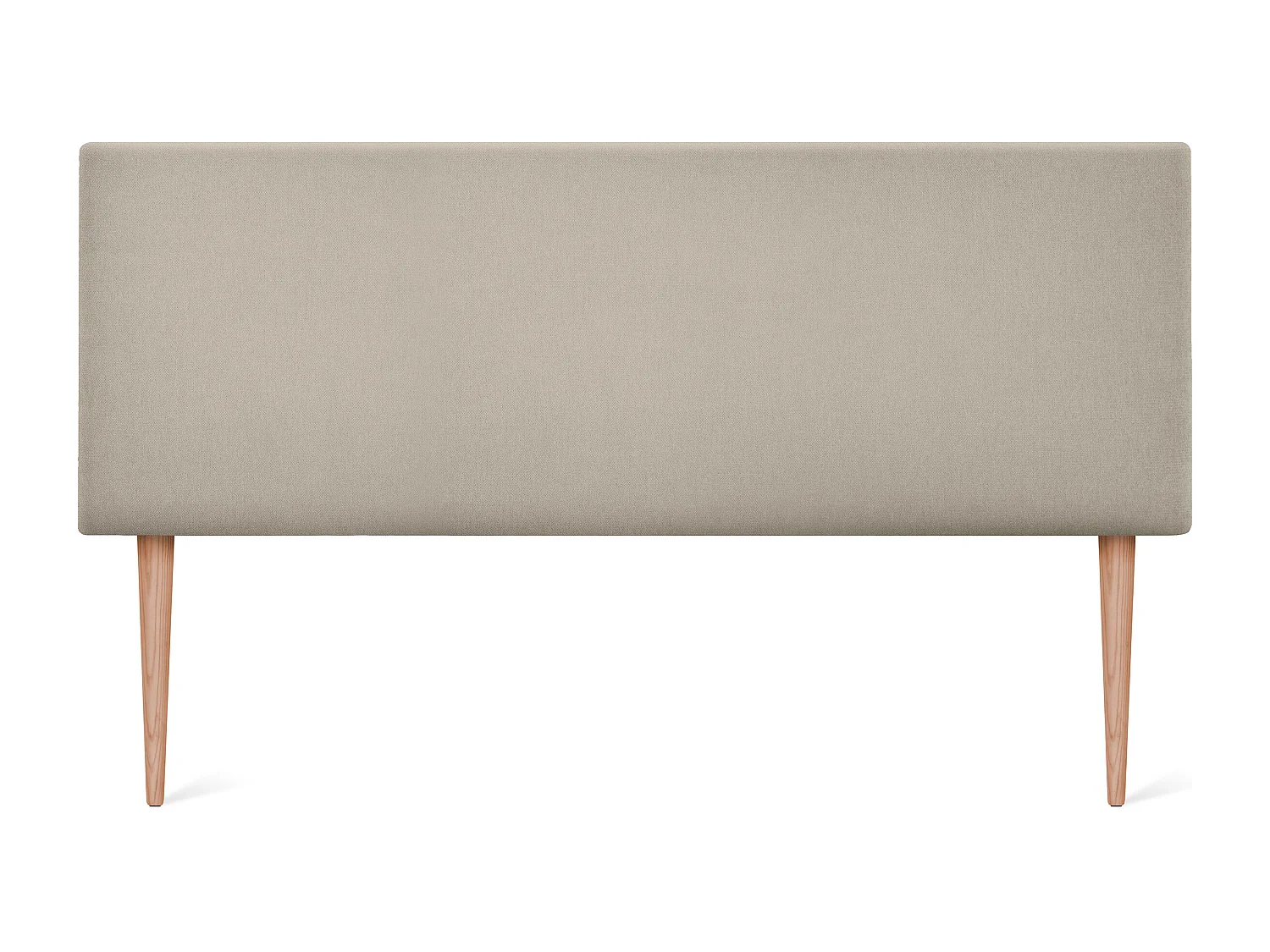 DHOME Stoff-Kopfteil Aqualine Glatt 160x105cm Mit Beinen Betten 150/160 - Beige