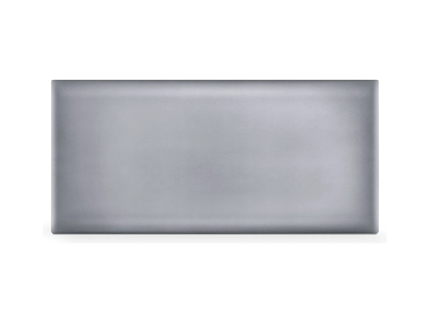 DHOME Tête de lit simili cuir lisse 90x50cm Lits 80/90 - Argent