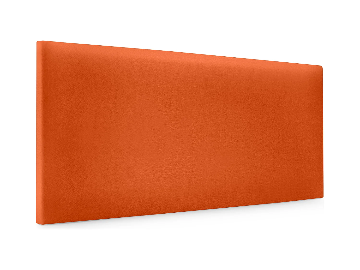 DHOME Cabecero de Polipiel Liso 95x50cm Camas 90 - Naranja