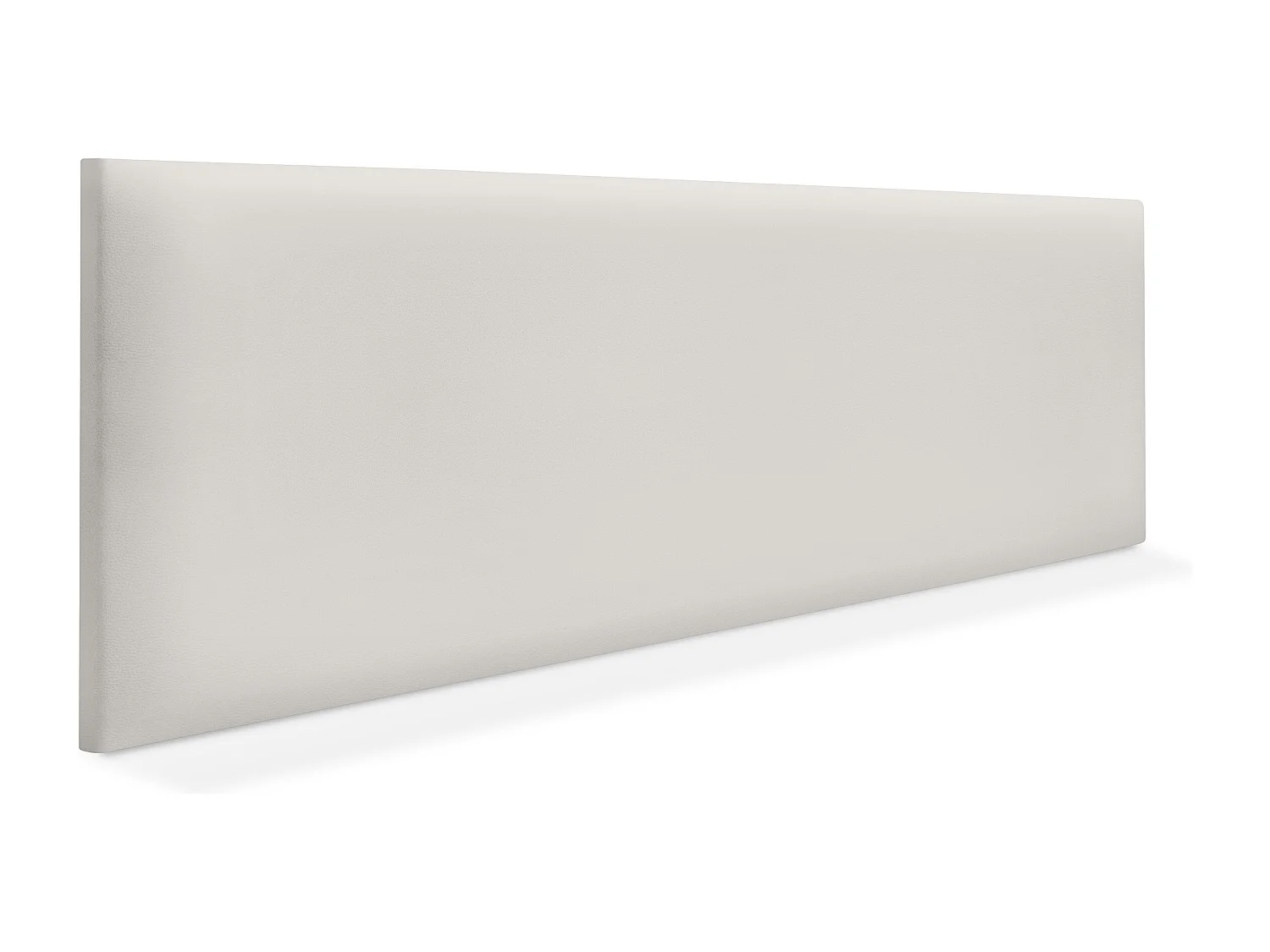 DHOME Testiera in de Similpelle Liscia 160x50cm Letti 150/160 - Osso Bianco