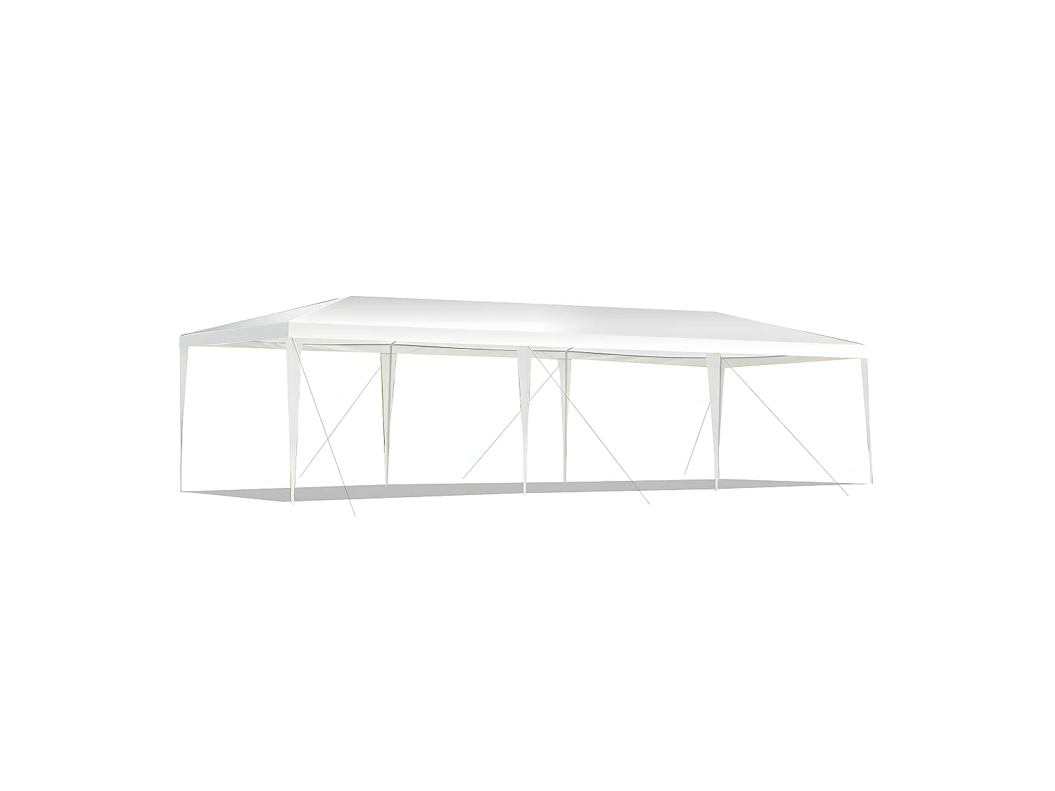 Cenador de jardín para fiestas y eventos 3x9 m