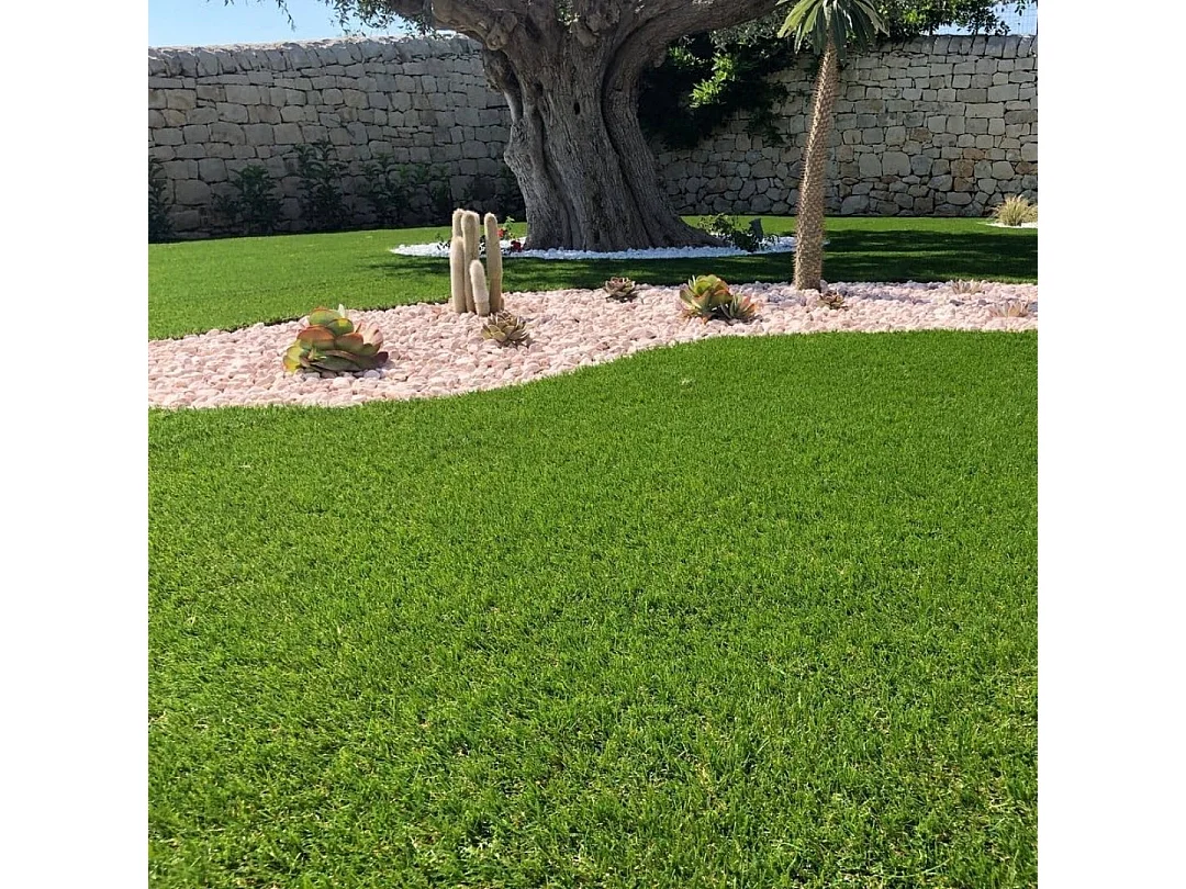 Tapis de faux gazon artificiel, pelouse synthétique, 30 MM, 1x5 MT