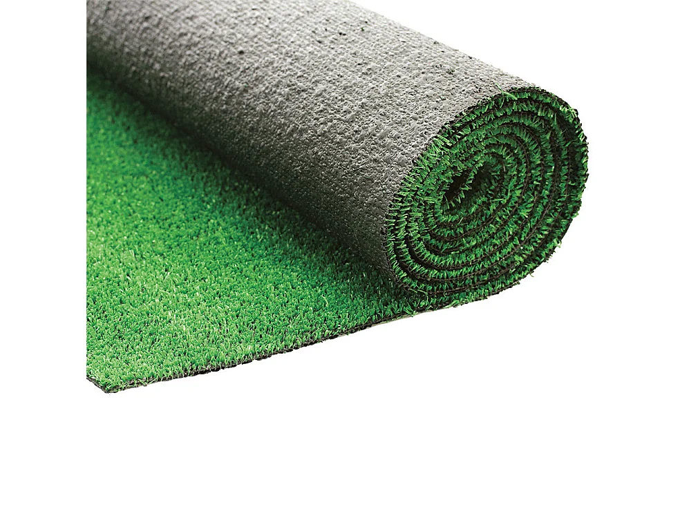 Tapis de gazon artificiel en gazon synthétique, 7 MM, 1x10 MT, 48688