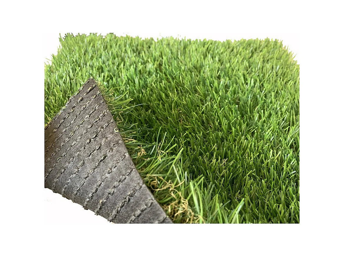 Tapete de grama falsa artificial para gramado sintético 40 MM 2X10 MT 48714