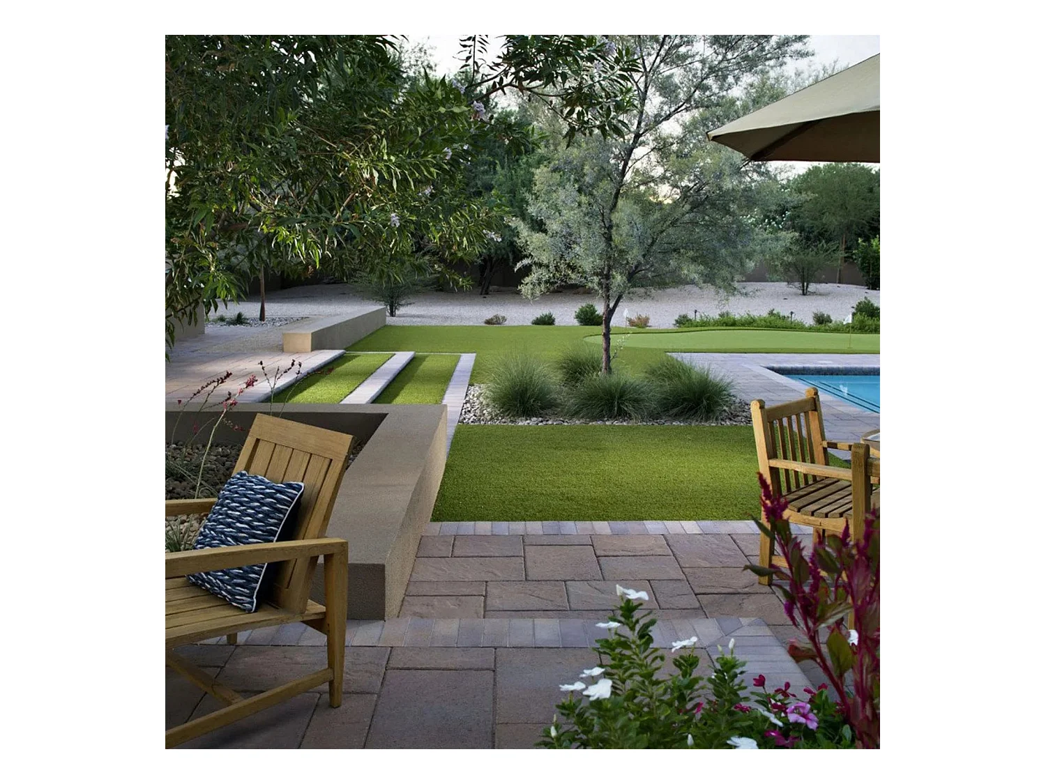 Tapete de grama falsa artificial para gramado sintético 40 MM 2X10 MT 48714