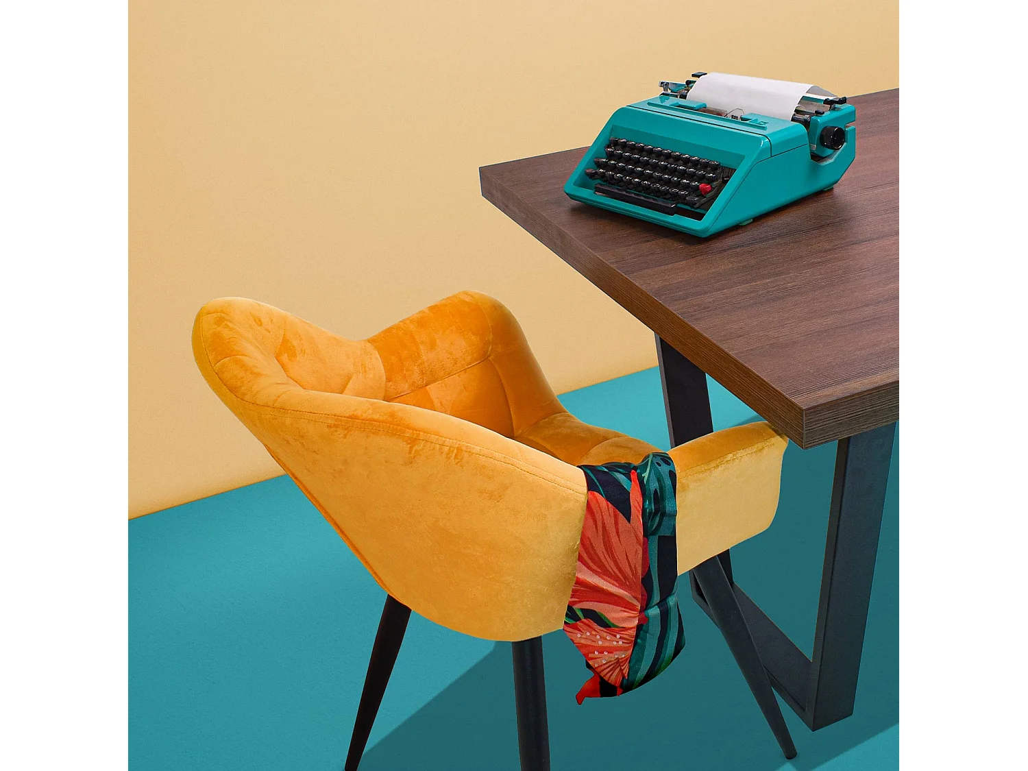 Ripiano per tavolo da pranzo 220x100x5cm, Teak