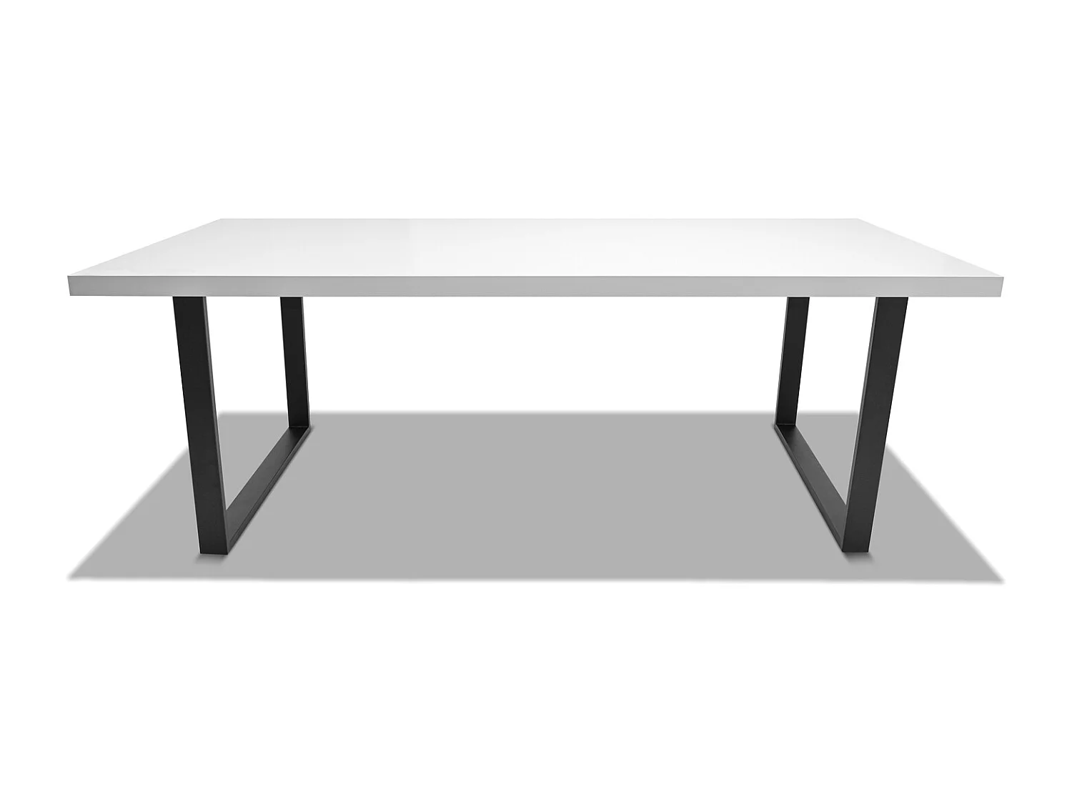 Ripiano per tavolo da pranzo 160x90x5cm, bianco
