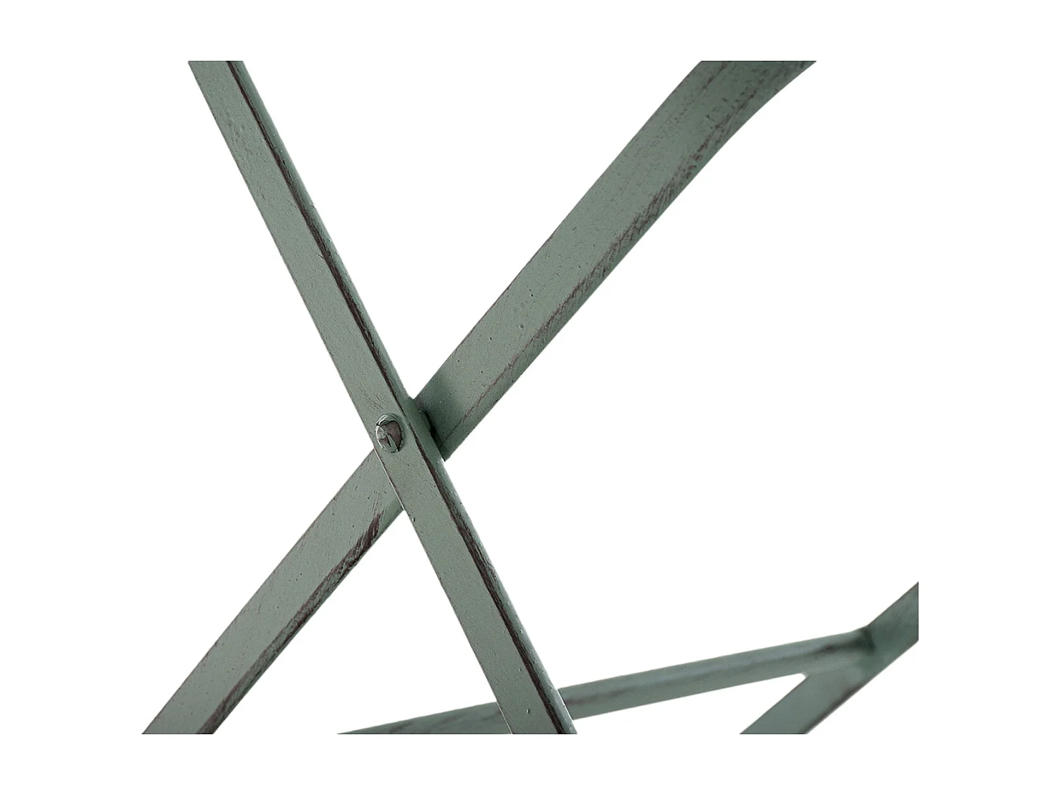 Set van 2  Tuinstoel - Metaal - antiek/groen - Adelar