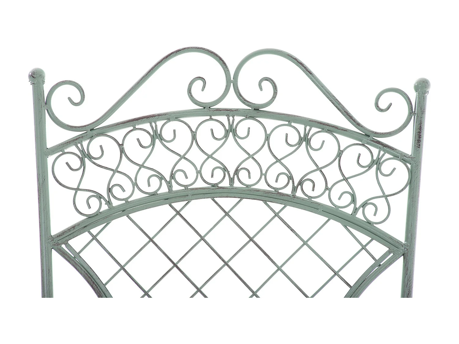 Silla de jardín - Metal - Verde antiguo - Adelar