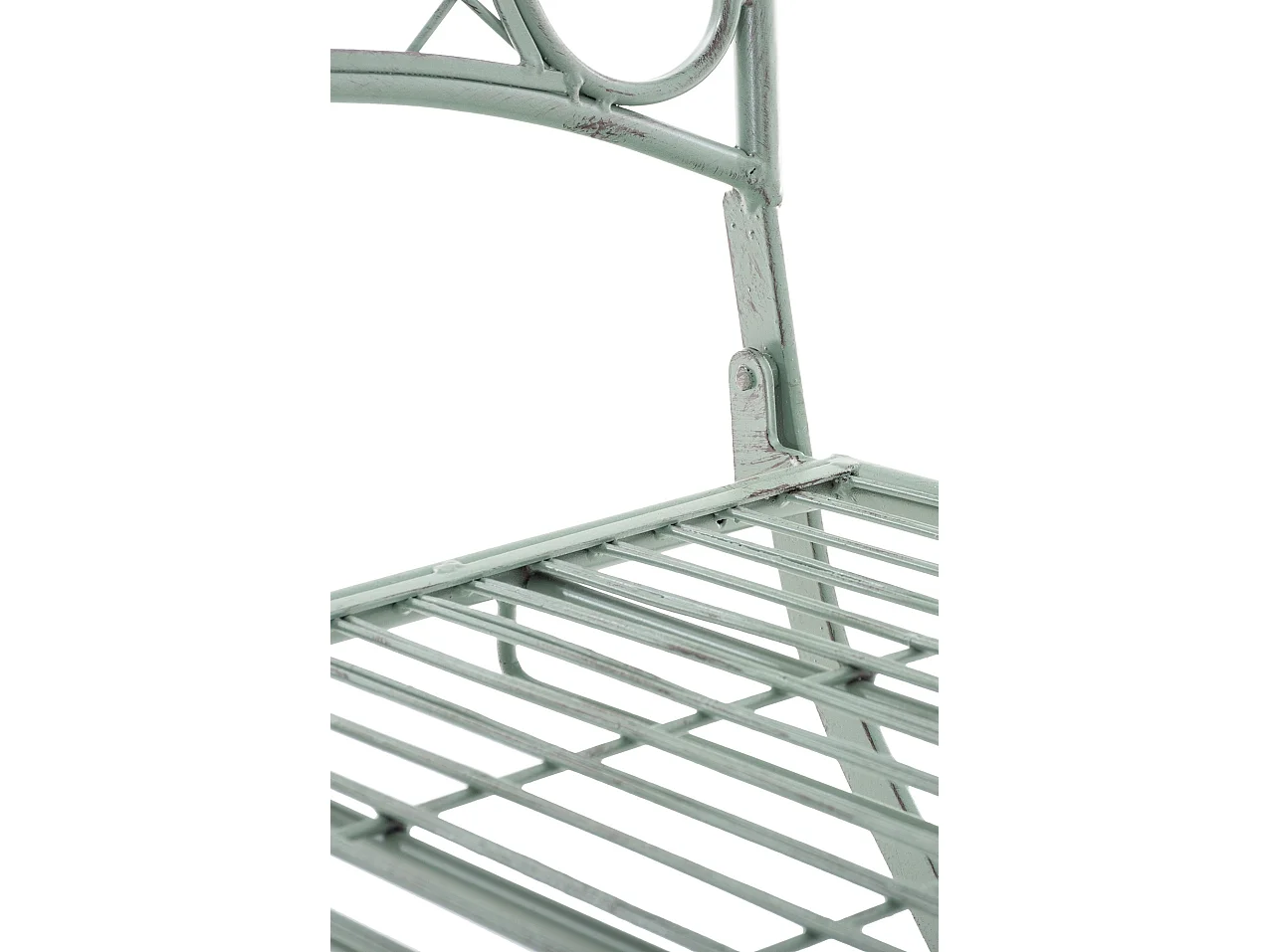 Chaises de jardin - Métal - Vert antique - Adelar