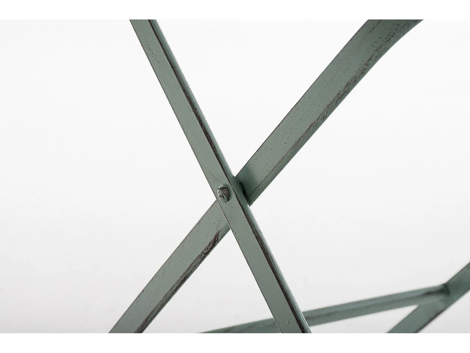 Chaises de jardin - Métal - Vert antique - Adelar