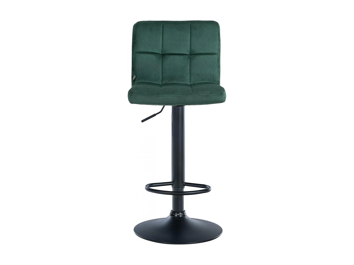 Tabouret de bar - Velours & Noir - Vert - Peru
