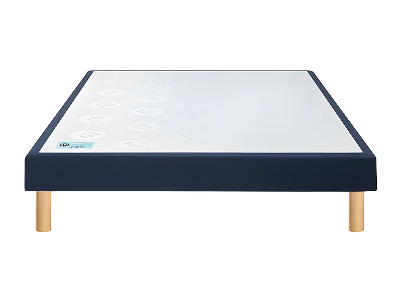 Sommier Merinos PENCIL CONFORT MEDIUM 2 140x190 Velour nuit