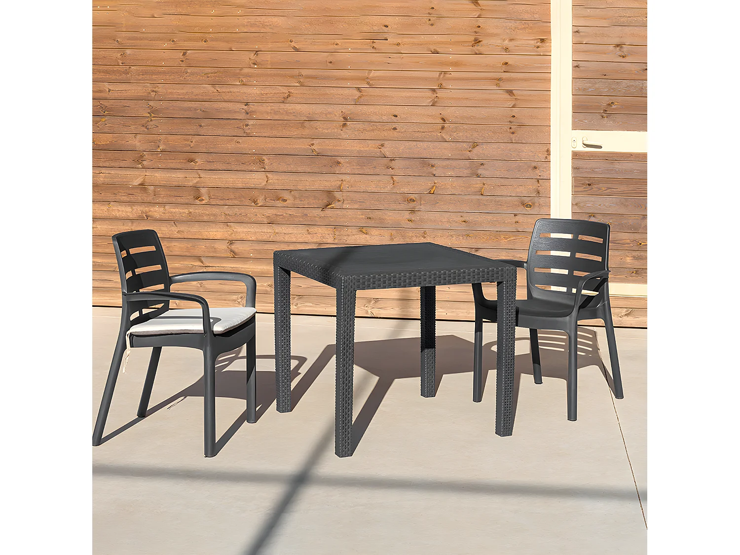 Sillón Apilable Borneo Häusbed Blanco