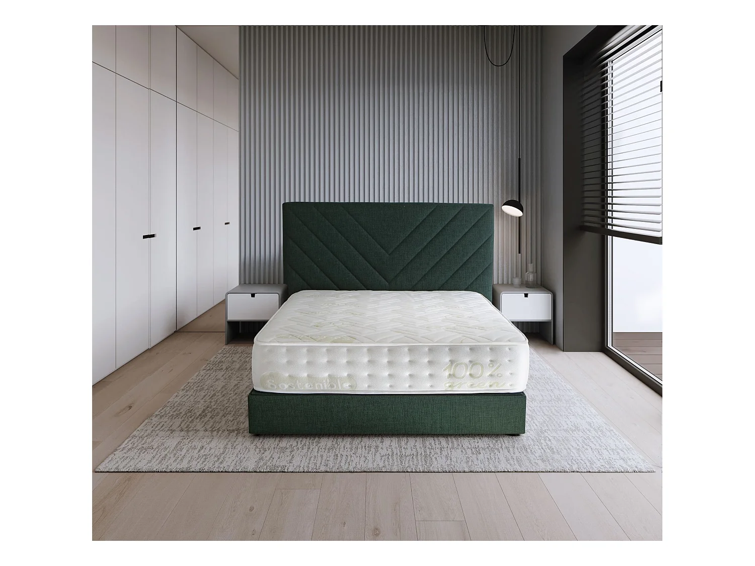 Matelas Sleep one organic H27 105X200 cm Häusbed